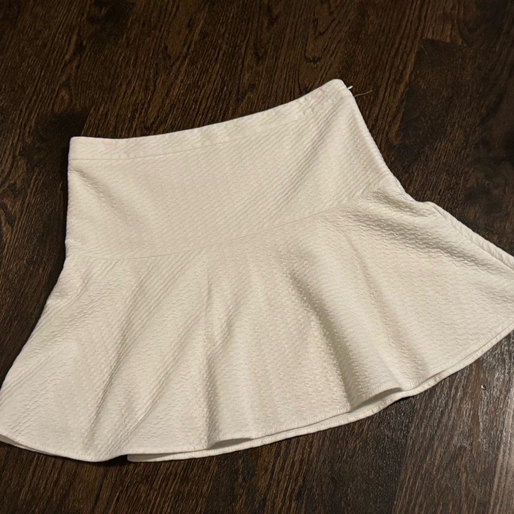 Ann Taylor LOFT Winter White Skirt, Size Medium